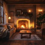 fausse cheminée décorative