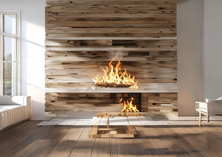 fausse cheminée décorative
